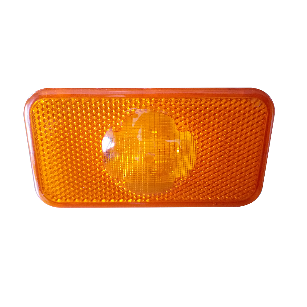 Waterproof 4LED Reflector Side Marker Lamp Truck Warning Light Led Trailer Light Bus Lorry Amber Emark for Volvo OE 20789440
